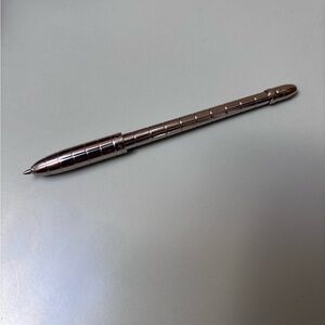 Louis Vuitton Ballpoint Pen silver w black ink